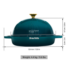Flavehc design supports easy dough placement and shaping.