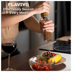 FLAVIVO refillable design makes spice replenishment quick.