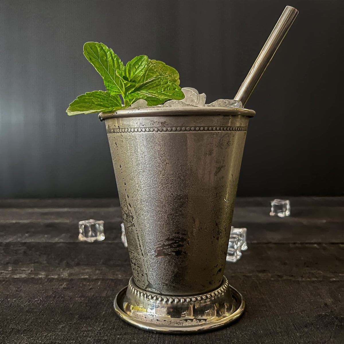 Flavourd 12oz mint julep cups are durable for busy bars