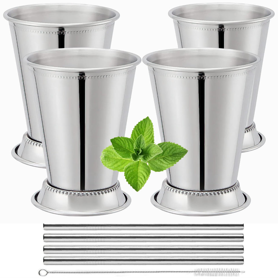 Flavourd mint julep cups with polished inside elevate Derby party cocktails