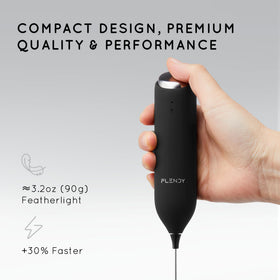 Flendy high-torque motor delivers quick, coffee-like foam
