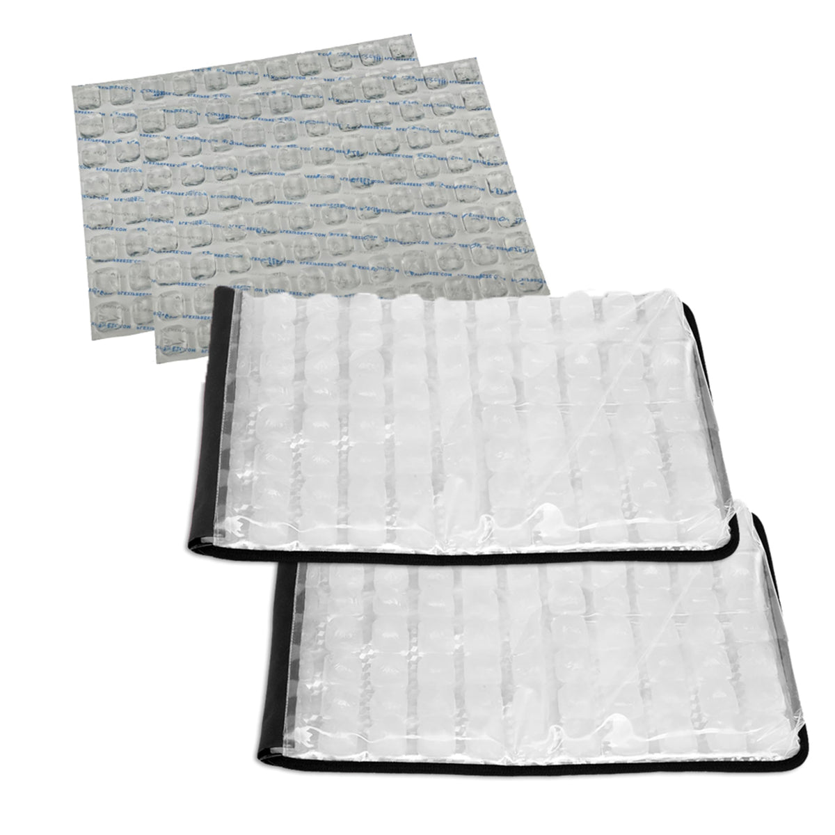 FlexiFreeze Party Mat chiller 2-pack keeps buffet platters cool without mess