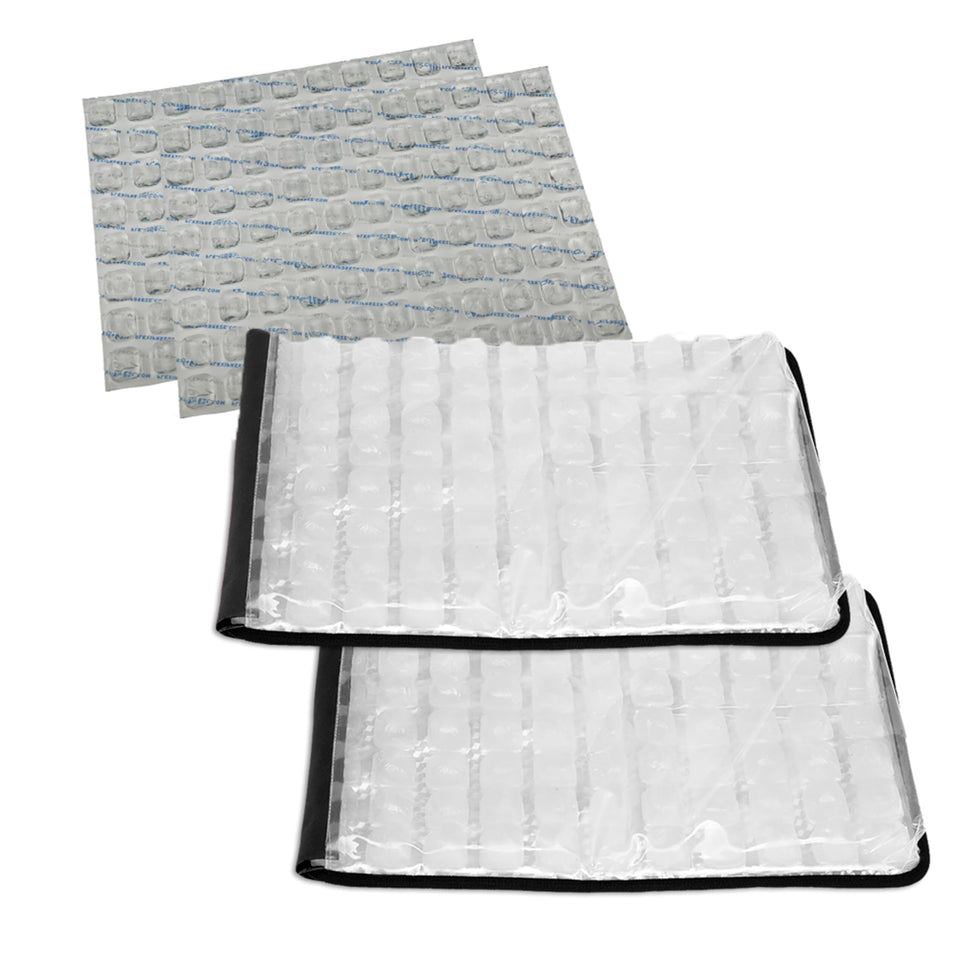 FlexiFreeze Party Mat chiller 2-pack keeps buffet platters cool without mess