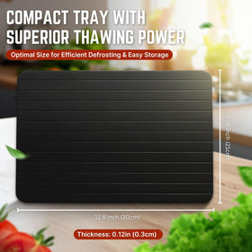 Flexzion defrost tray dishwasher-safe option for convenient maintenance