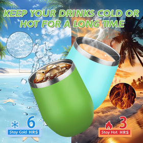 FLIFQI 304 stainless steel tumbler resists rust and odors.