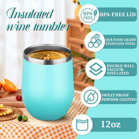 FLIFQI BPA-free lid prevents spills during travel.