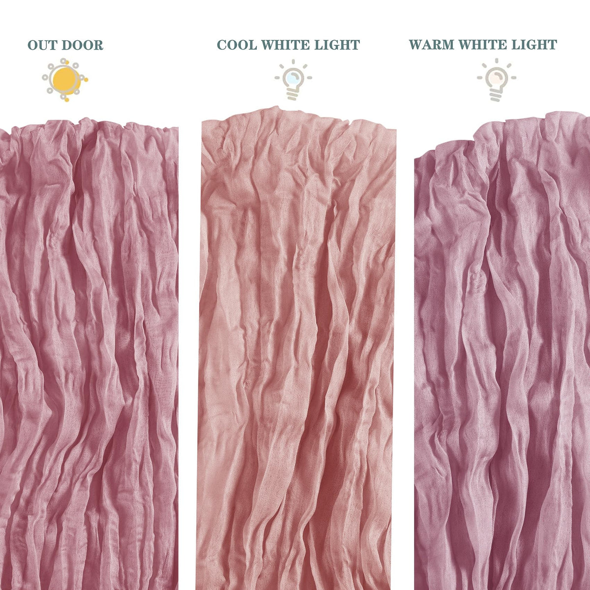 flohar cheesecloth runner near fireplace or mantel for romantic focal point