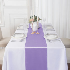 Flohar lavender table decoration runner ideal for weddings, birthdays, graduations.