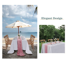 flohar pink runner on fall table to create cozy ambience