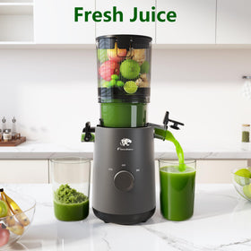 Floisdace juicer achieving high juice yield with 99% extraction.