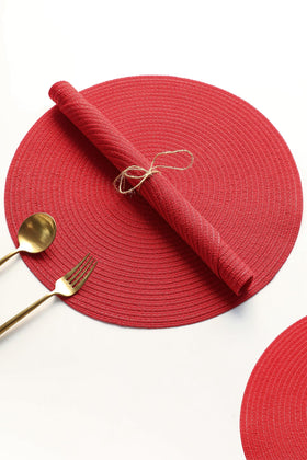 Floroom washable placemats 15 inches, easy care for busy kitchens.