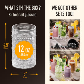Florvani marble ice cubes keep drinks pleasantly cool during gatherings.