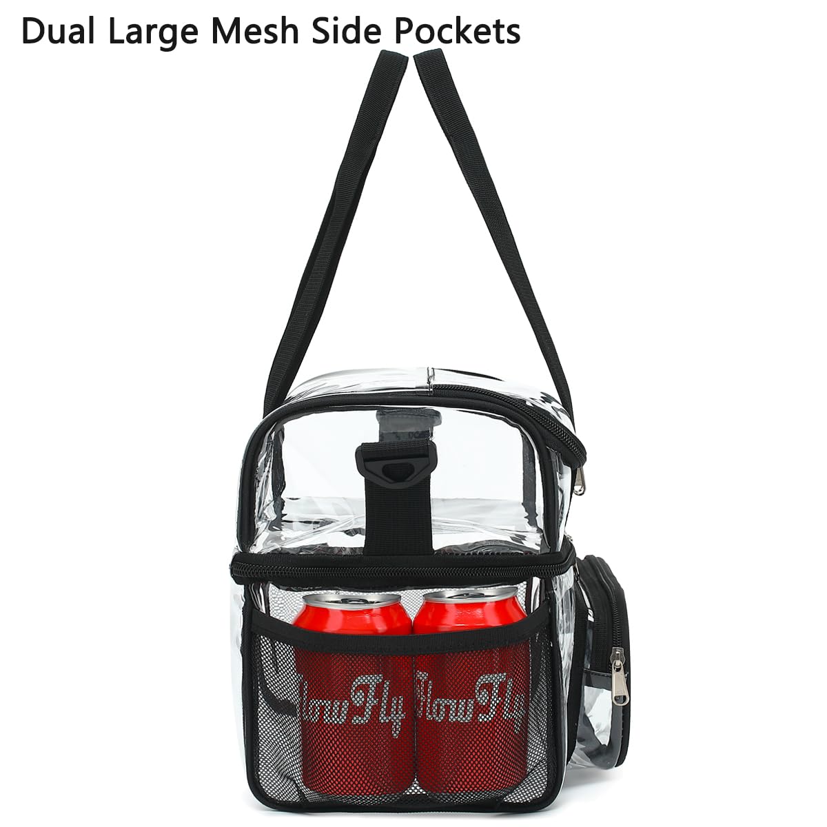 FlowFly adjustable crossbody strap shown for versatile carrying comfort