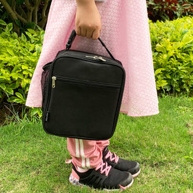 FlowFly Backpack-Compatible Lunch Bag fits into most backpacks.