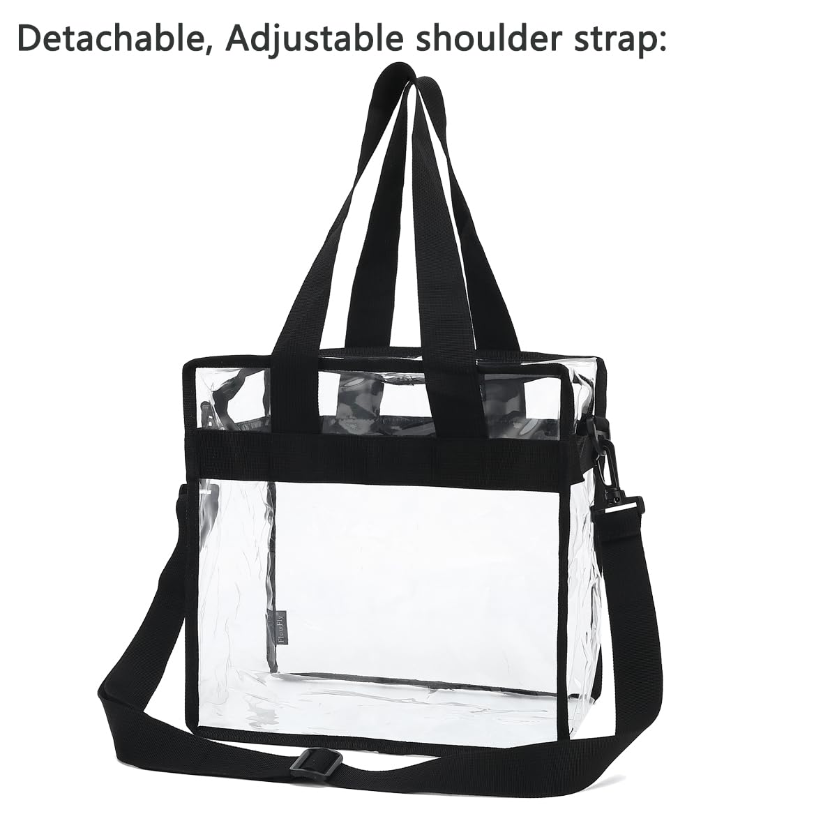 FlowFly bag with removable crossbody strap for versatile carrying.