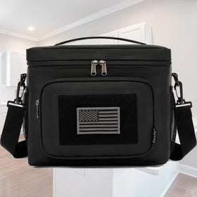 FlowFly 12x9x9 inch insulated bag suits a generous lunch or meal prep containers