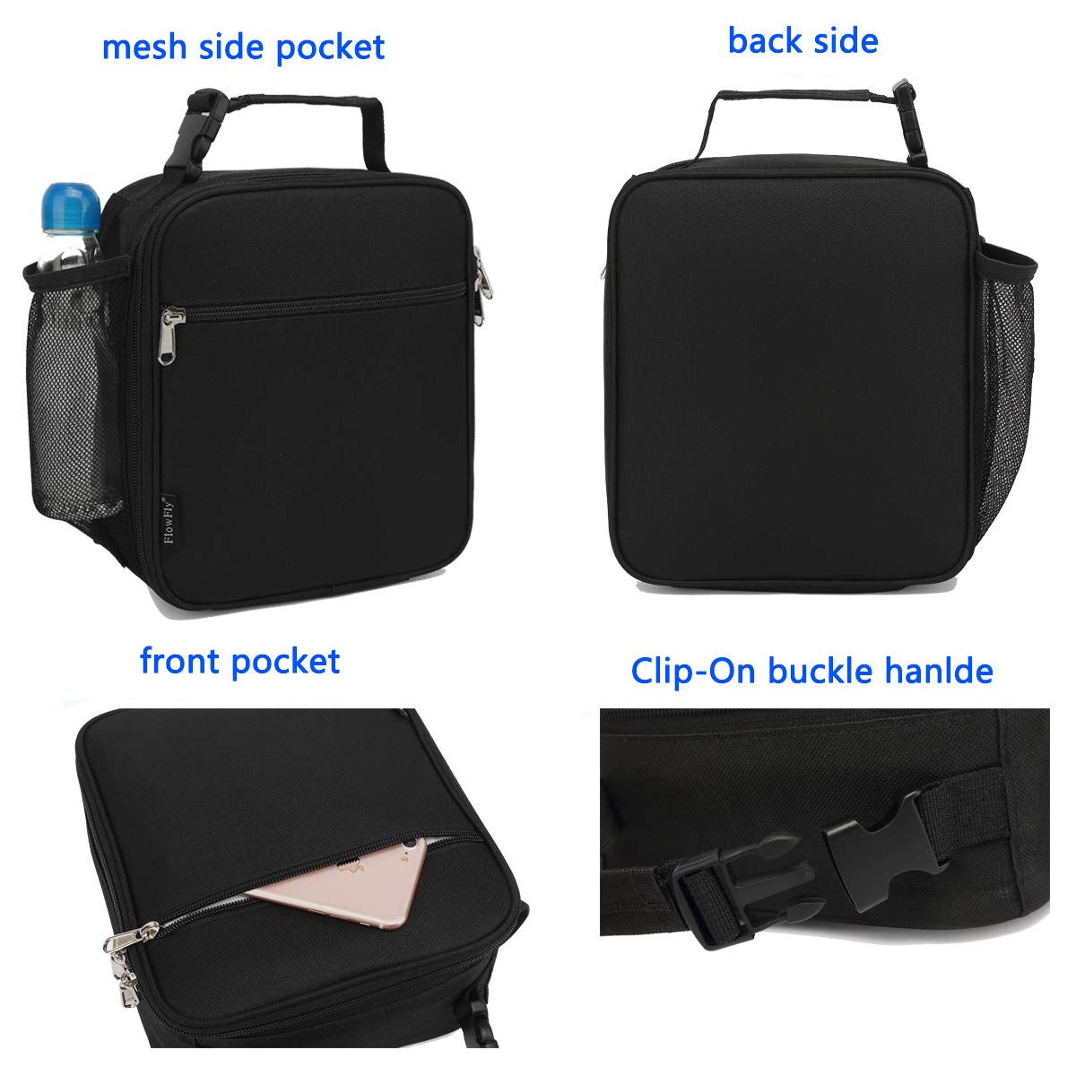 FlowFly Inner Mesh Pouch for utensils and napkins on the go.