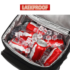 FlowFly insulated lunch bag with adjustable strap for comfortable carrying