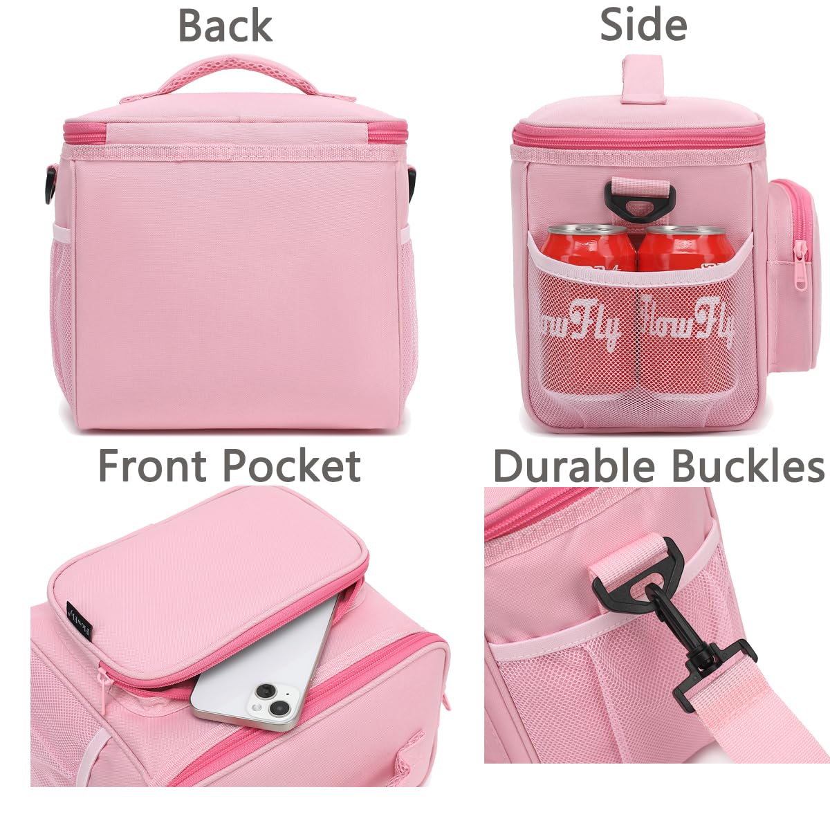 FlowFly freezer-safe insulation helps maintain temperature during travel.