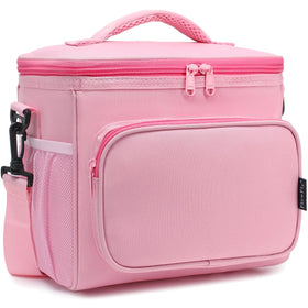 FlowFly insulated lunch bag with front pocket for organized meals.