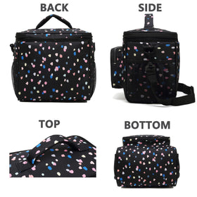 FlowFly top opening design makes packing and retrieval easy