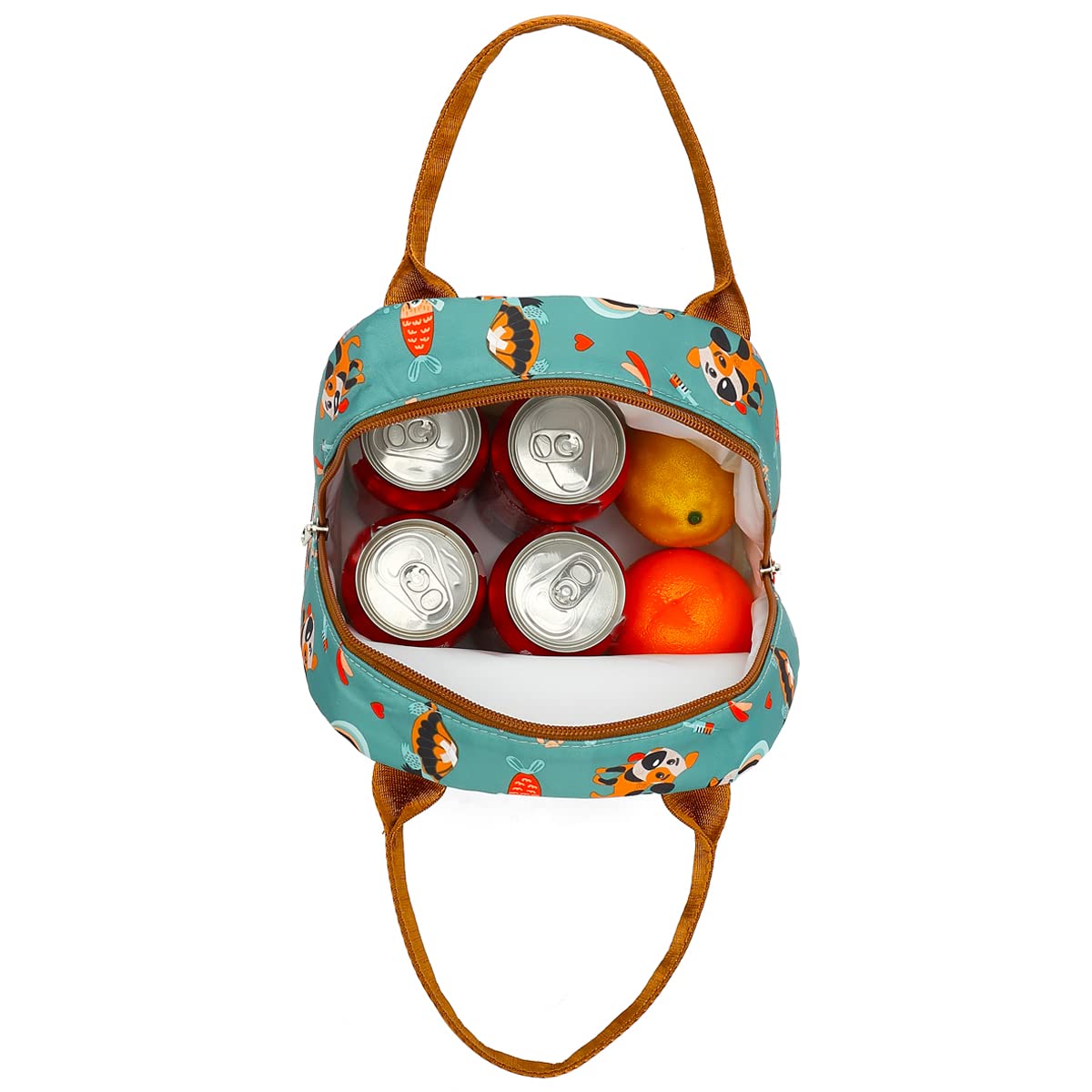 Compact foldable tote ideal for work, travel, picnics and outdoors.