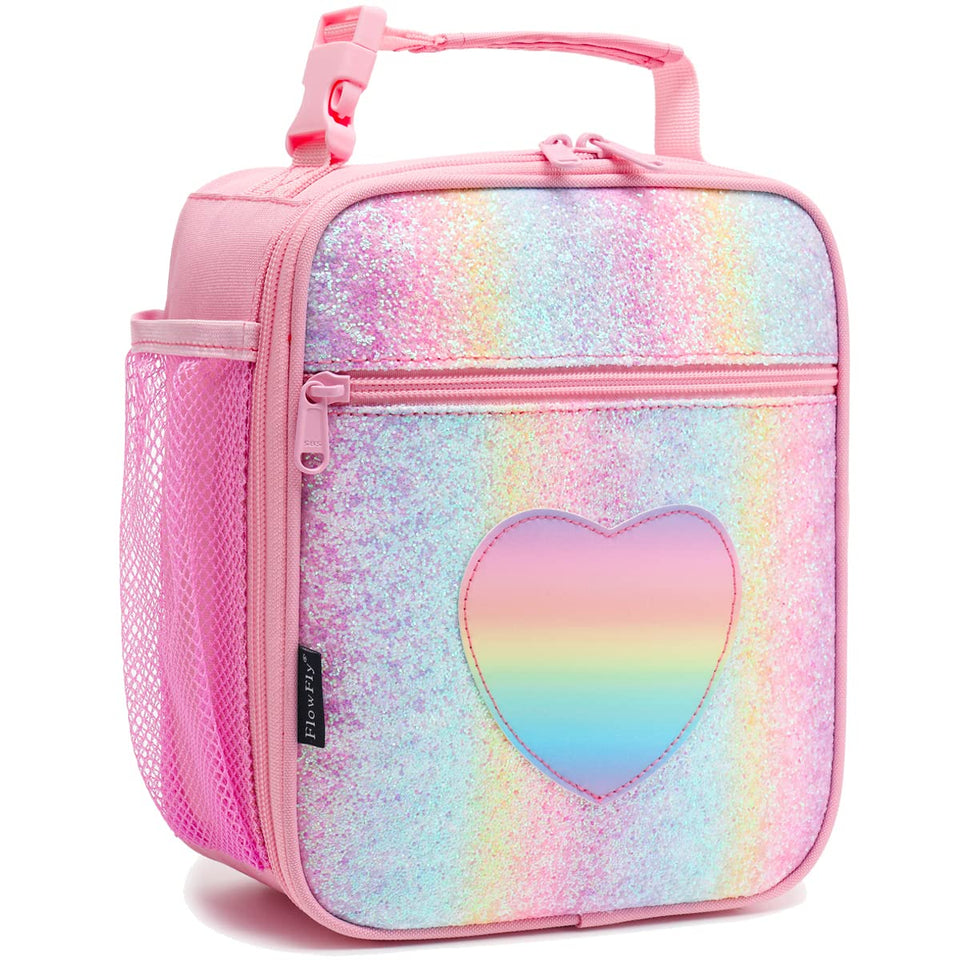 FlowFly kids lunch bag insulated soft tote keeps meals fresh all day