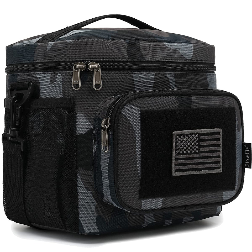 FlowFly lunch bag exterior with durable fabric for daily use.