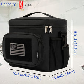 FlowFly lunch bag with leakproof liner for easy cleanup after meals