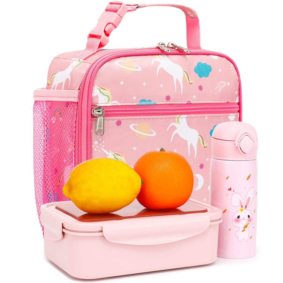 FlowFly lunch bag sturdy zipper closeup emphasizing durability