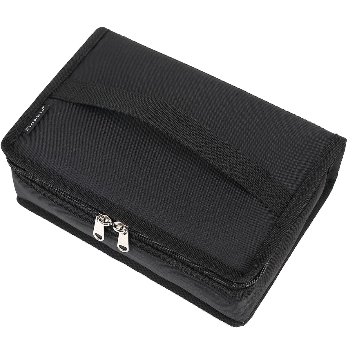 FlowFly small insulated lunch bag front view showing compact durable design for daily use.