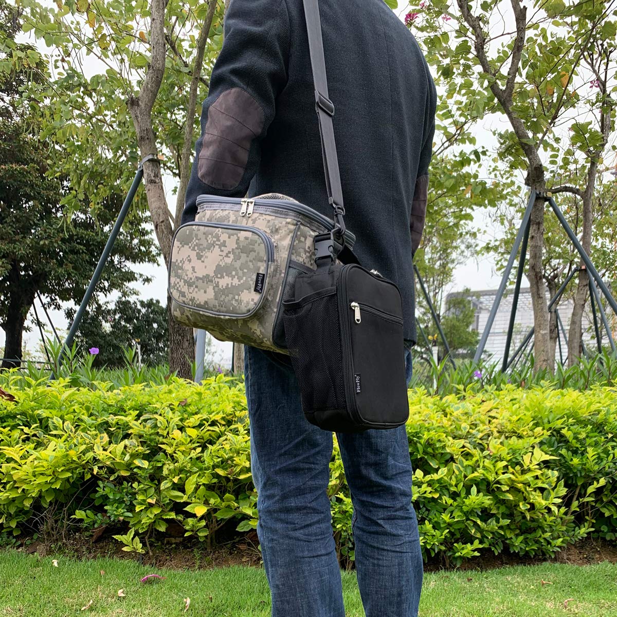 FlowFly Travel-Friendly Compact Lunch Bag easy to carry.