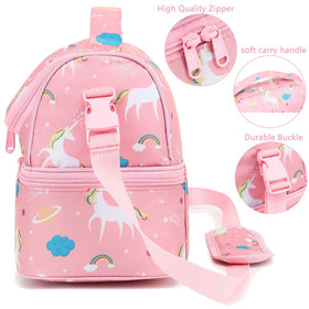 FlowFly Unicorn Double Decker materials closeup shows durable, water-resistant construction.