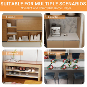 FLPMIX pantry drawer liner aids organized storage and easy cleanup.