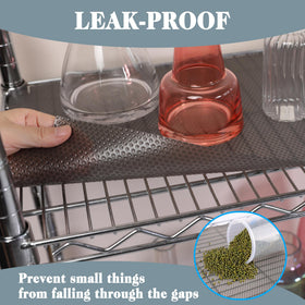 FLPMIX liner in a drawer highlights easy cleaning and removal.