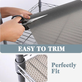 FLPMIX liner on a shoe shelf helps protect surfaces from moisture.