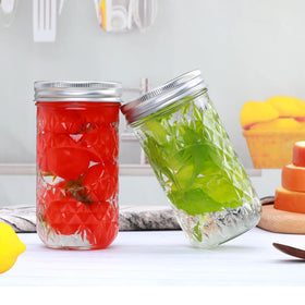 Flrolove honey jar 12oz for clean storage and freshness.