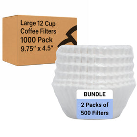 FLTR PUR 12-cup large filter case, bulk value for cafés