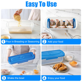 Flybok nesting smaller bowl inside larger bowl, compact storage ideal for busy kitchens
