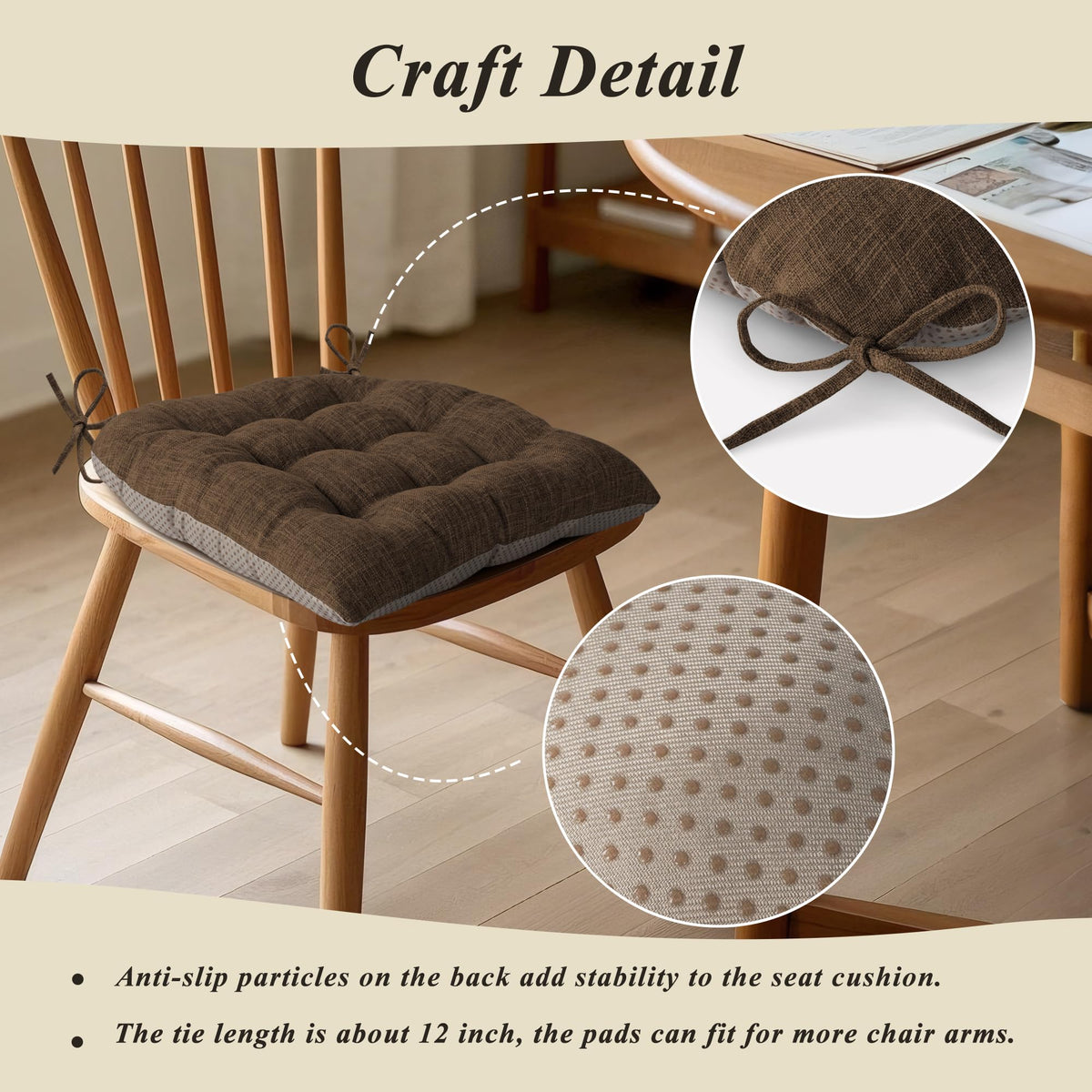 FlyGulls cushions suitable for office chairs and multi-use seating