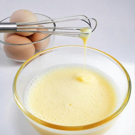 FLYINGSEA egg whisk ideal for beating eggs and forming peaks