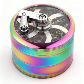 FMDFMD spice grinder with hand crank for fresh ground flavors.