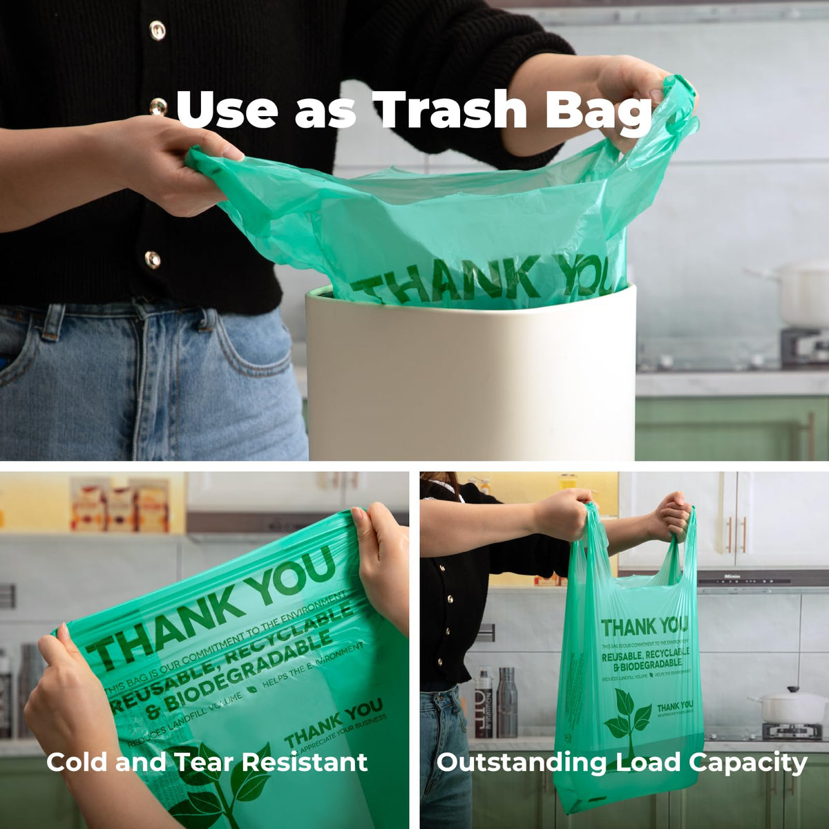 FMP Brands eco-friendly bags ready for takeout and retail use