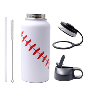 FMYWZS Baseball Water Bottle powder-coated colors prevent condensation