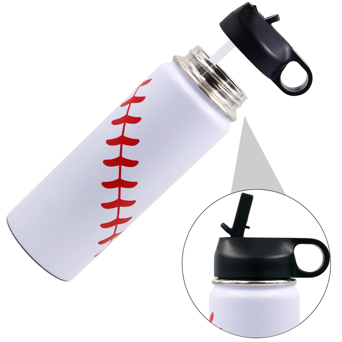 FMYWZS dual-lid design offers Flex Cap and Straw Lid