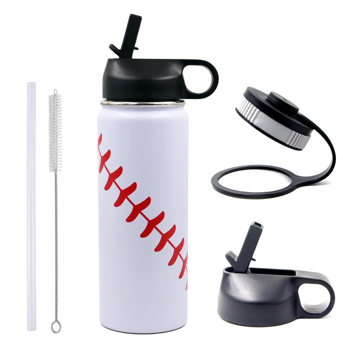 FMYWZS baseball bottle with wide mouth for easy filling