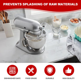 FOCOllK pouring shield is dishwasher-safe for easy cleanup.