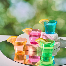 FOCUSLINE glow-ready shot glasses enhance night events and quick identification.