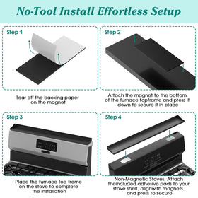 Foeacry rust-resistant, easy-clean stainless steel surface