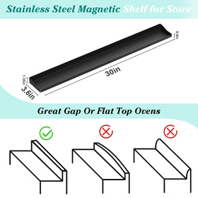 Foeacry stainless steel spice and oil organizer keeps items within reach